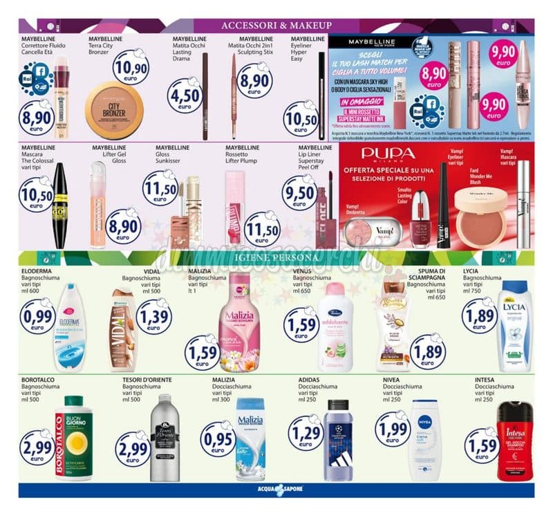 Volantino Acqua e Sapone Sicilia dal 5 al 18 ottobre pagina 14