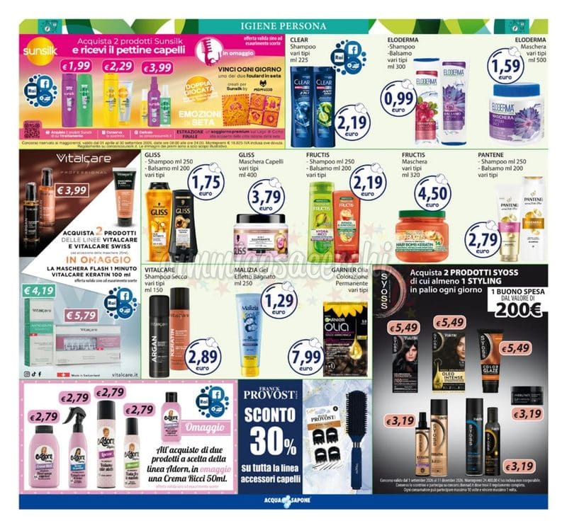 Volantino Acqua e Sapone Sicilia dal 5 al 18 ottobre pagina 16