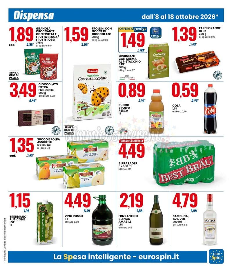 Anteprimav Eurospin dall'8 al 18 ottobre 2026 pagina 4