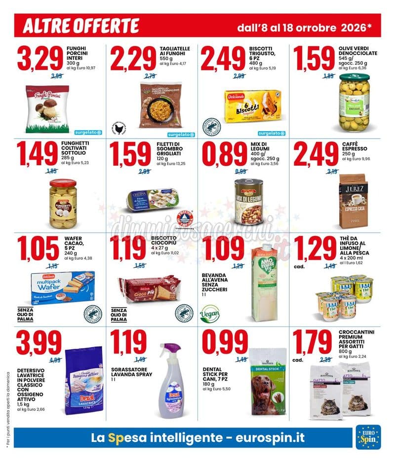 Anteprimav Eurospin dall'8 al 18 ottobre 2026 pagina 16