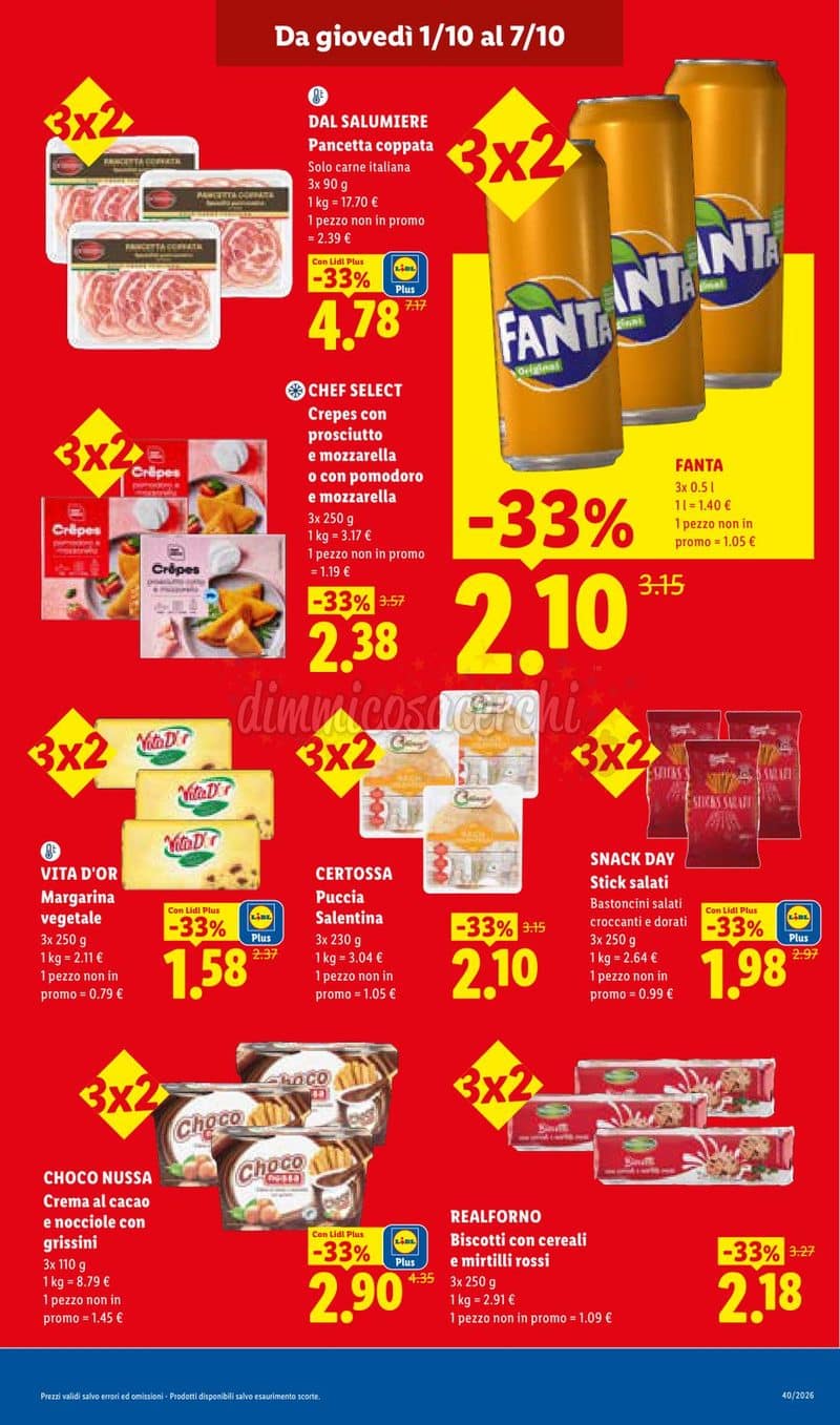 Anteprima volantino Lidl dal 1° al 7 ottobre 2026 pagina 11