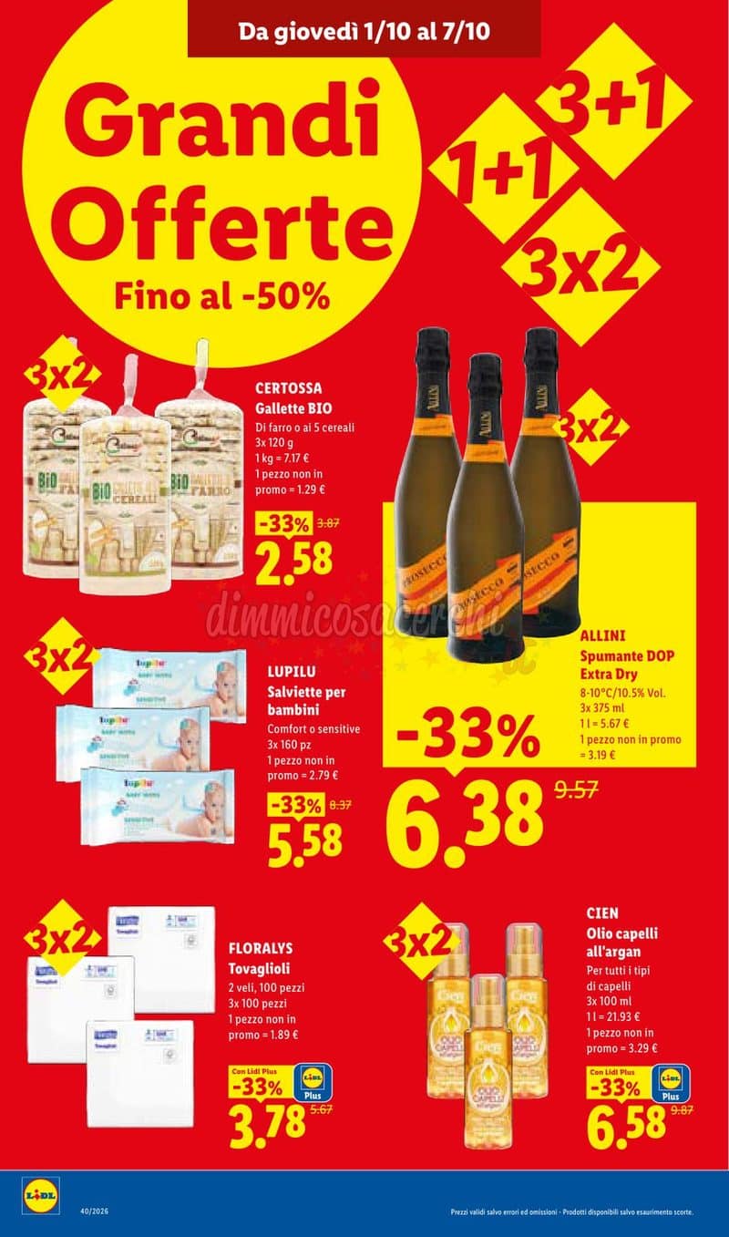 Anteprima volantino Lidl dal 1° al 7 ottobre 2026 pagina 12