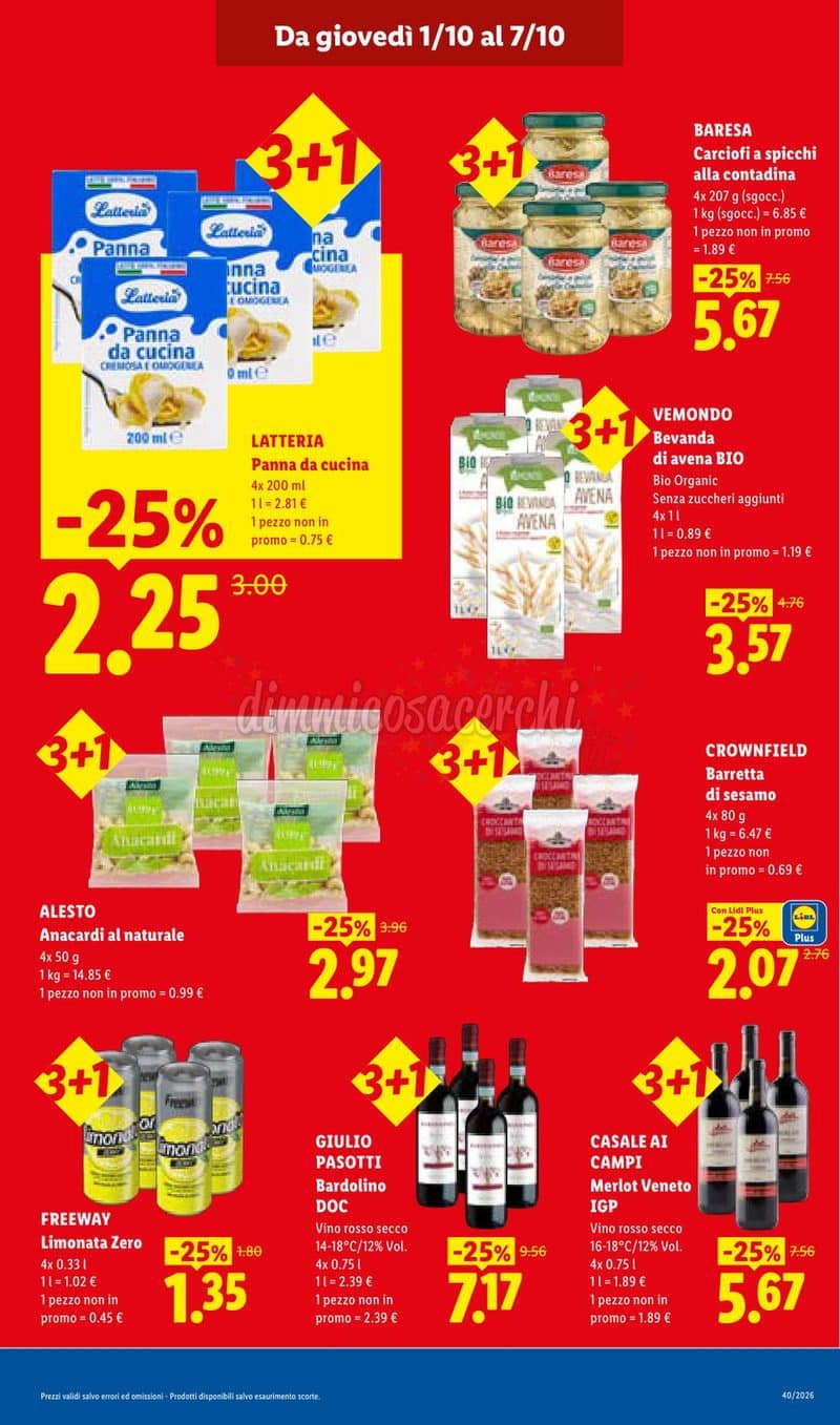 Anteprima volantino Lidl dal 1° al 7 ottobre 2026 pagina 13