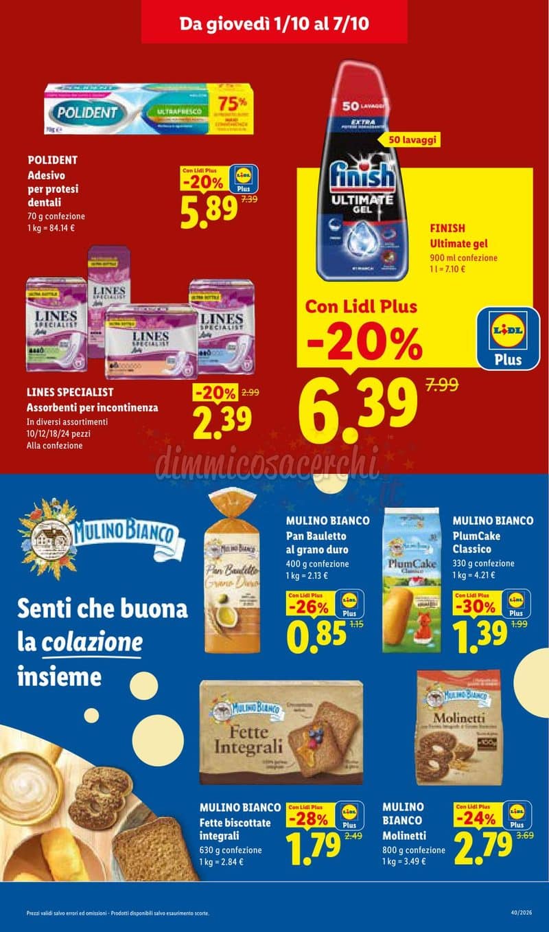 Anteprima volantino Lidl dal 1° al 7 ottobre 2026 pagina 15