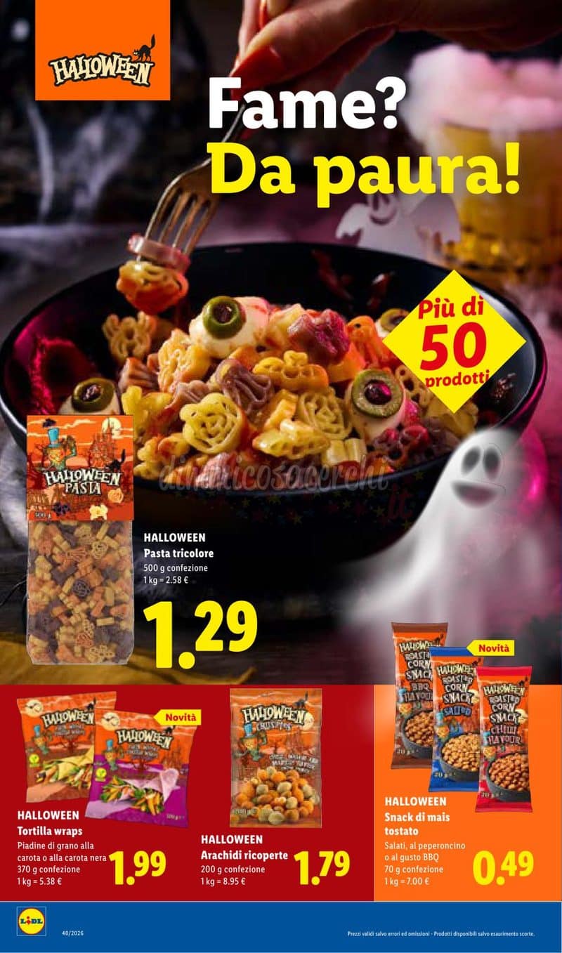 Anteprima volantino Lidl dal 1° al 7 ottobre 2026 pagina 18