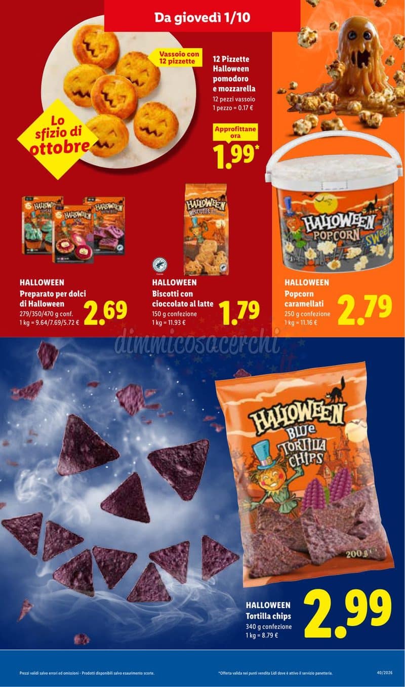 Anteprima volantino Lidl dal 1° al 7 ottobre 2026 pagina 19