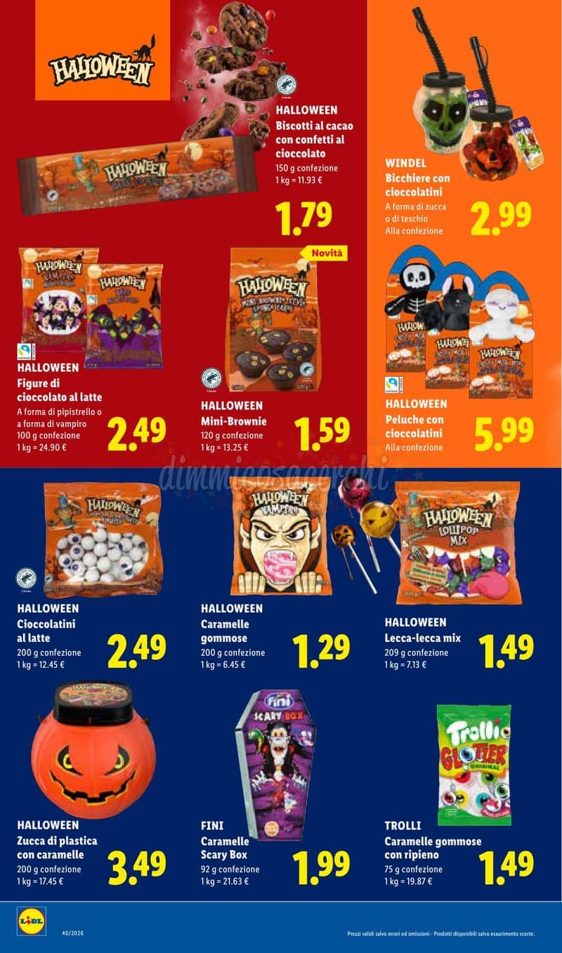 Anteprima volantino Lidl dal 1° al 7 ottobre 2026 pagina 20