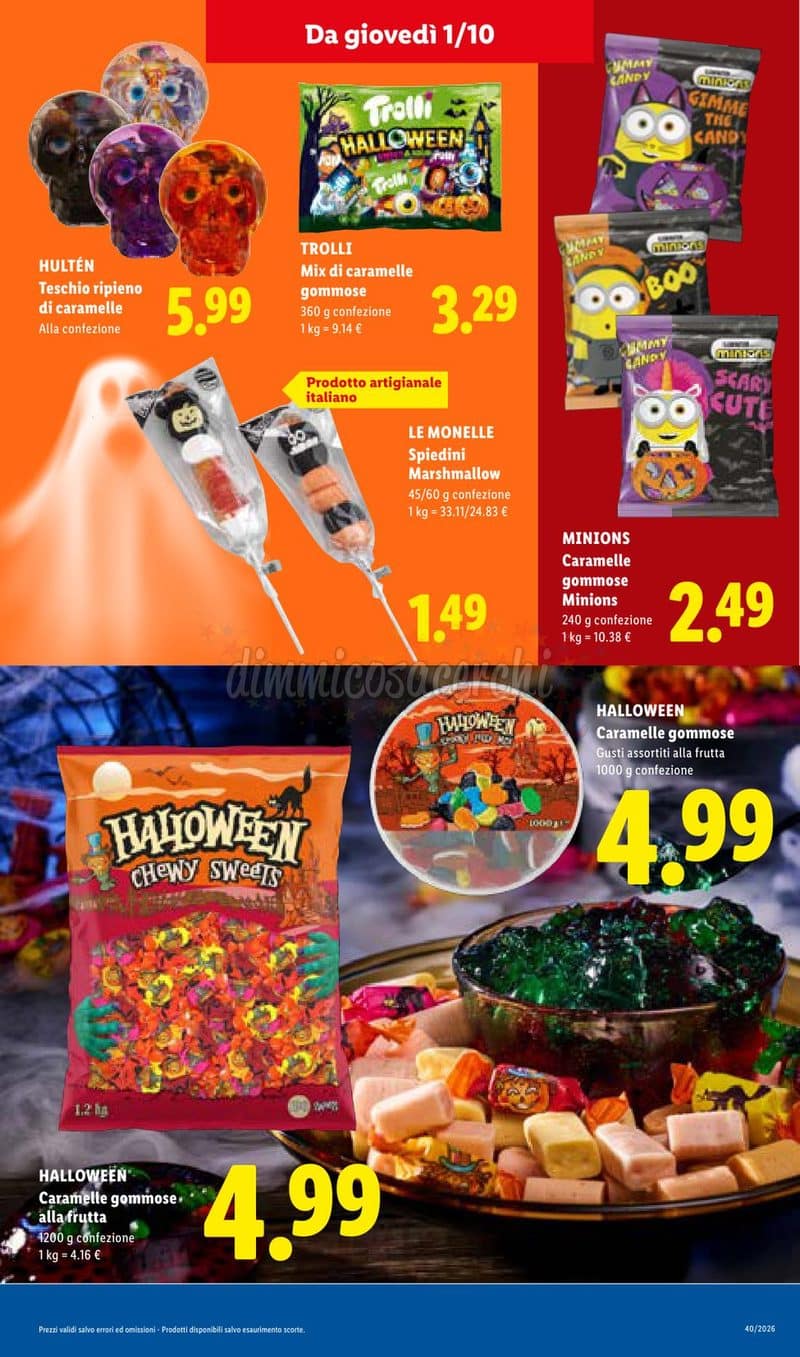 Anteprima volantino Lidl dal 1° al 7 ottobre 2026 pagina 21