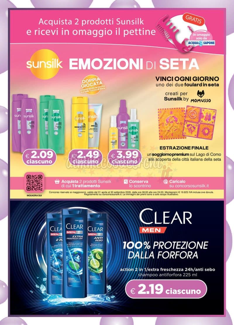 Volantino Acqua e Sapone nazionale dall’11 al 31 ottobre 2026 pagina 14