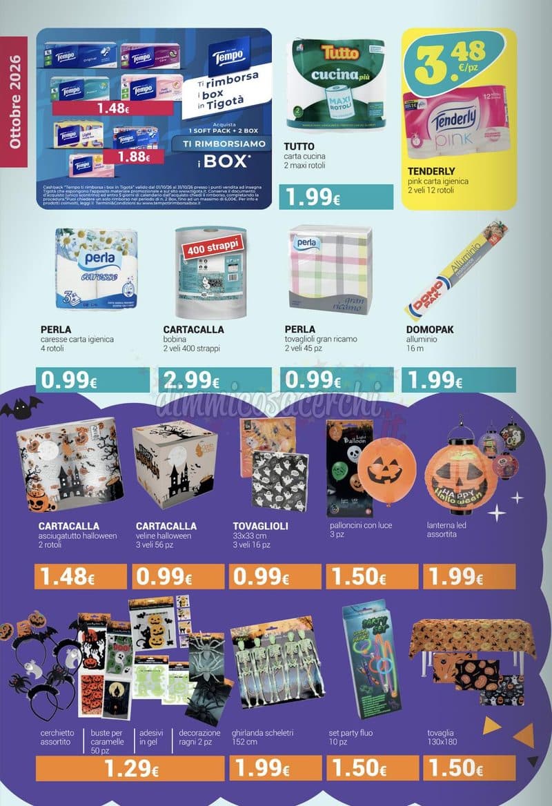 Volantino Tigotà ottobre 2026 pagina 21