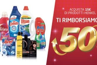 Prodotti Henkel Dixan, Schwarzkopf e Bref per il cashback HCB Wave II