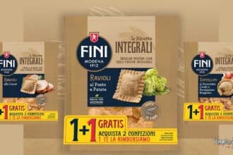cashback Fini Ti Ripaga di Gusto pasta integrali rimborso scontrino