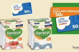 concorso Danacol Vinci con Danacol la Spesa Conad prepagata 50 euro instant win ottobre 2026
