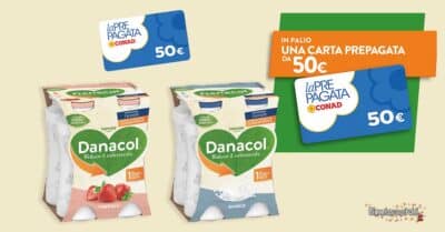 concorso Danacol Vinci con Danacol la Spesa Conad prepagata 50 euro instant win ottobre 2026