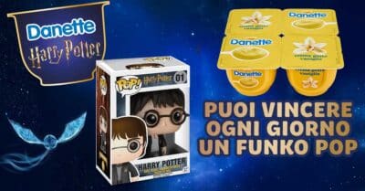 Funko Pop di Harry Potter in palio nel concorso Danette Prova a vincere magici premi