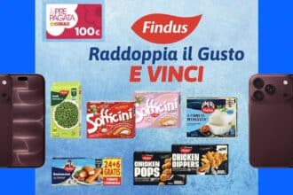 concorso Findus Raddoppia il Gusto Vinci Findus Conad gift card iPhone 18 Pro instant win