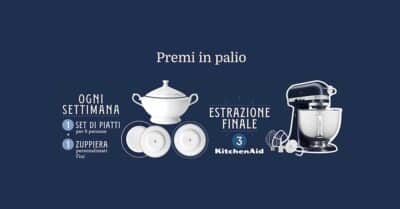 concorso Fini Crea Impiatta Vinci piatti personalizzati planetaria KitchenAid 2026
