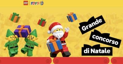 concorso Natale LEGO Toys Center instant win set gift card Gardaland