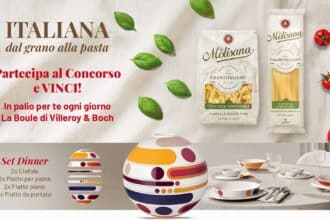 concorso La Molisana grano pasta instant win set Villeroy Boch Lovers Tenaci