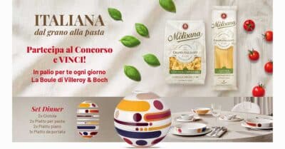 concorso La Molisana grano pasta instant win set Villeroy Boch Lovers Tenaci