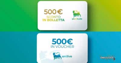 concorso Più Insieme Eni voucher Plenitude bolletta Enilive carburante 1000 euro