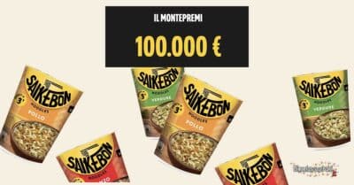 concorso Saikebon Sayonara barattolo noodles gift card 10000 euro Click Gift estrazione finale