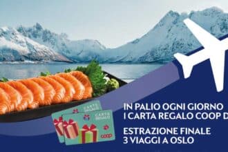 concorso salmone norvegese Coop Partenza di Gusto carta regalo viaggio Oslo instant win 2026