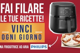 concorso Sottilette vinci friggitrice ad aria Philips Airfryer 4,2 litri instant win 2026