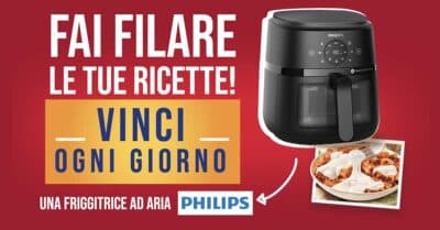concorso Sottilette vinci friggitrice ad aria Philips Airfryer 4,2 litri instant win 2026
