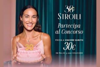 concorso Stroili Anniversario 30 instant win voucher 30 euro set gioielli edizione limitata