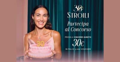 concorso Stroili Anniversario 30 instant win voucher 30 euro set gioielli edizione limitata