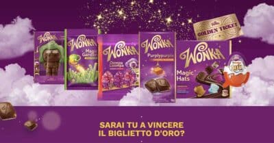 concorso Wonka Ferrero 2026 instant win Box Wonka viaggio Las Vegas Biglietto d’Oro
