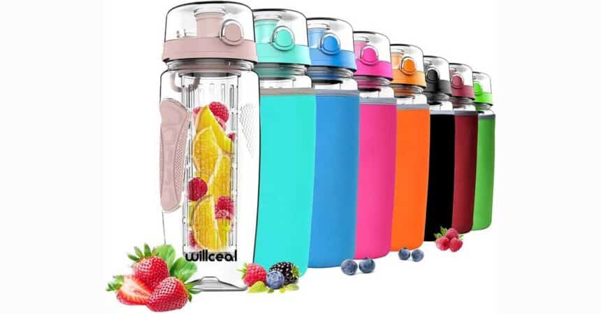 tester bottiglia infusore frutta Willceal Opinagora campione omaggio gratis