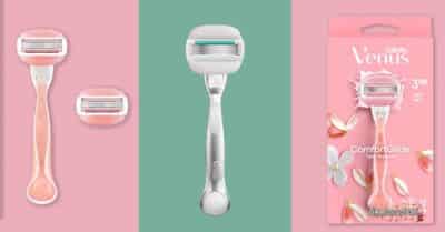 tester Gillette Venus TRND rasoi gratis zona intima gambe campione omaggio
