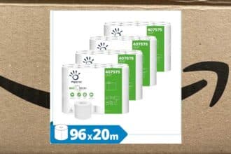 Papernet Bio Tech 96 rotoli carta igienica 2 veli offerta Prime Day Amazon