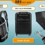 operazione premi Carrefour set viaggio MH Way zaino trolley ombrello contributo