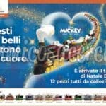 Trenino di Natale Disney Mickey and Friends Conad 2026 con i 12 personaggi da collezionare