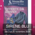 Volantino Sirene Blu di novembre 2026